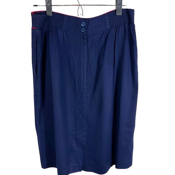 Blossom Rosen Vintage Pencil Skirt with Piping and Stud Detail Size 6 - Picture 3 of 4